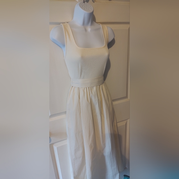Who What Wear Maxi Dress, Size Large, Cream White - Picture 7 of 7